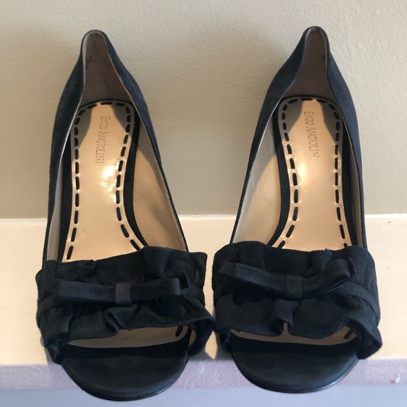 Enzo Angiolni Blue Heels - Picture 8 of 8